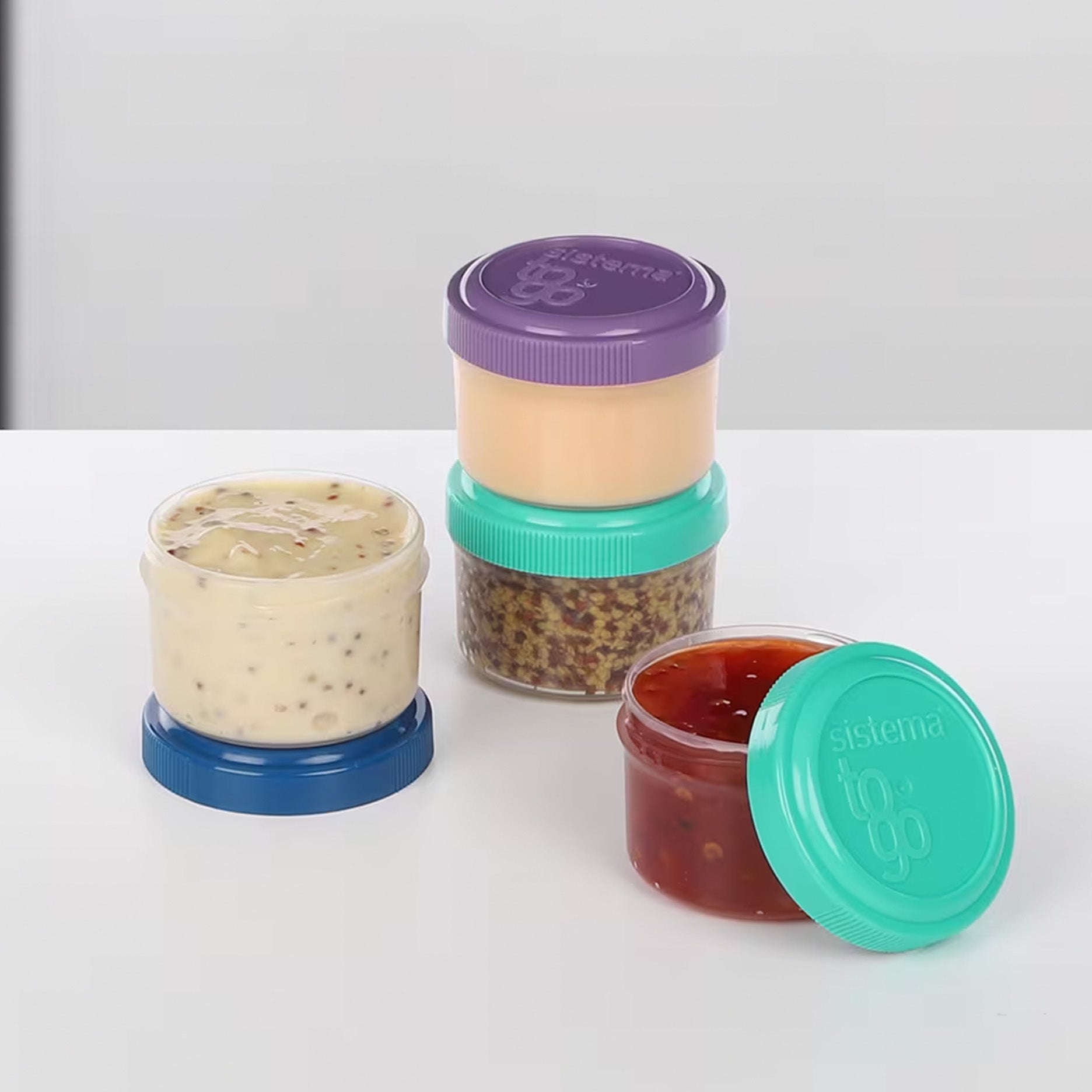 Dressing To Go Becher 4 Stück